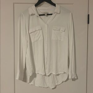 Alexander Jordan | White Button Down | Large - Classic Capsule Office Basic